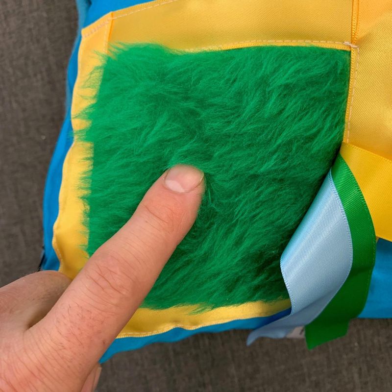 Sansepute for demens – taktil fiklepute turkis