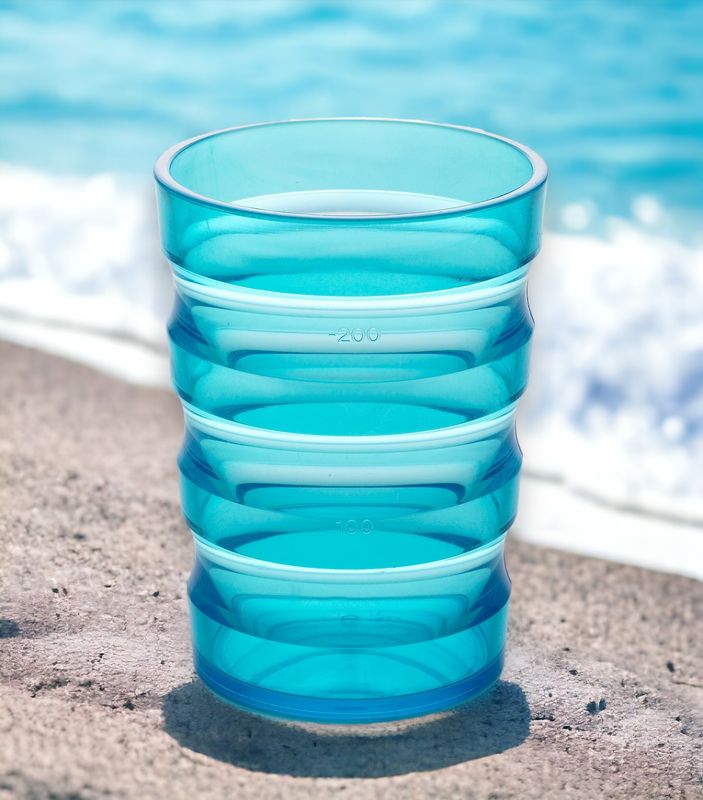 Godt grep kopp blå, 4pk