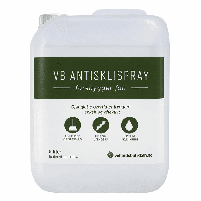 Hovedbilde VB Antiskli 5 Liter / 60-100 m²
